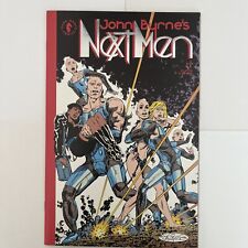 John Byrne's Next Men #1 (Dark Horse Comics 1993) with certificate of stock. picture