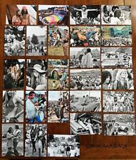 1969 WOODSTOCK MUSIC FESTIVAL HIPPIE FOLK ART 26-4X6 Inch Photo Set Peace & Love picture