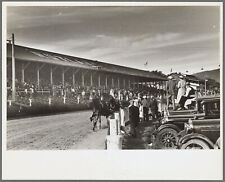 Old 8X10 Photo 1930's Trotting horse race, State Fair, Rutland, Vermont 58238102 picture