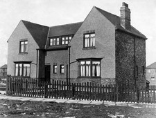 Council House at Primrose near Monkton Northumberland 15th March 1931 Old Photo picture