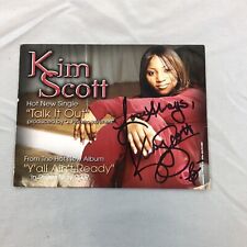 Kim Scott Signed Card Autographed Musical Prodigy picture
