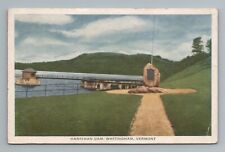 Harriman Dam Whitingham Vermont Vintage Postcard picture