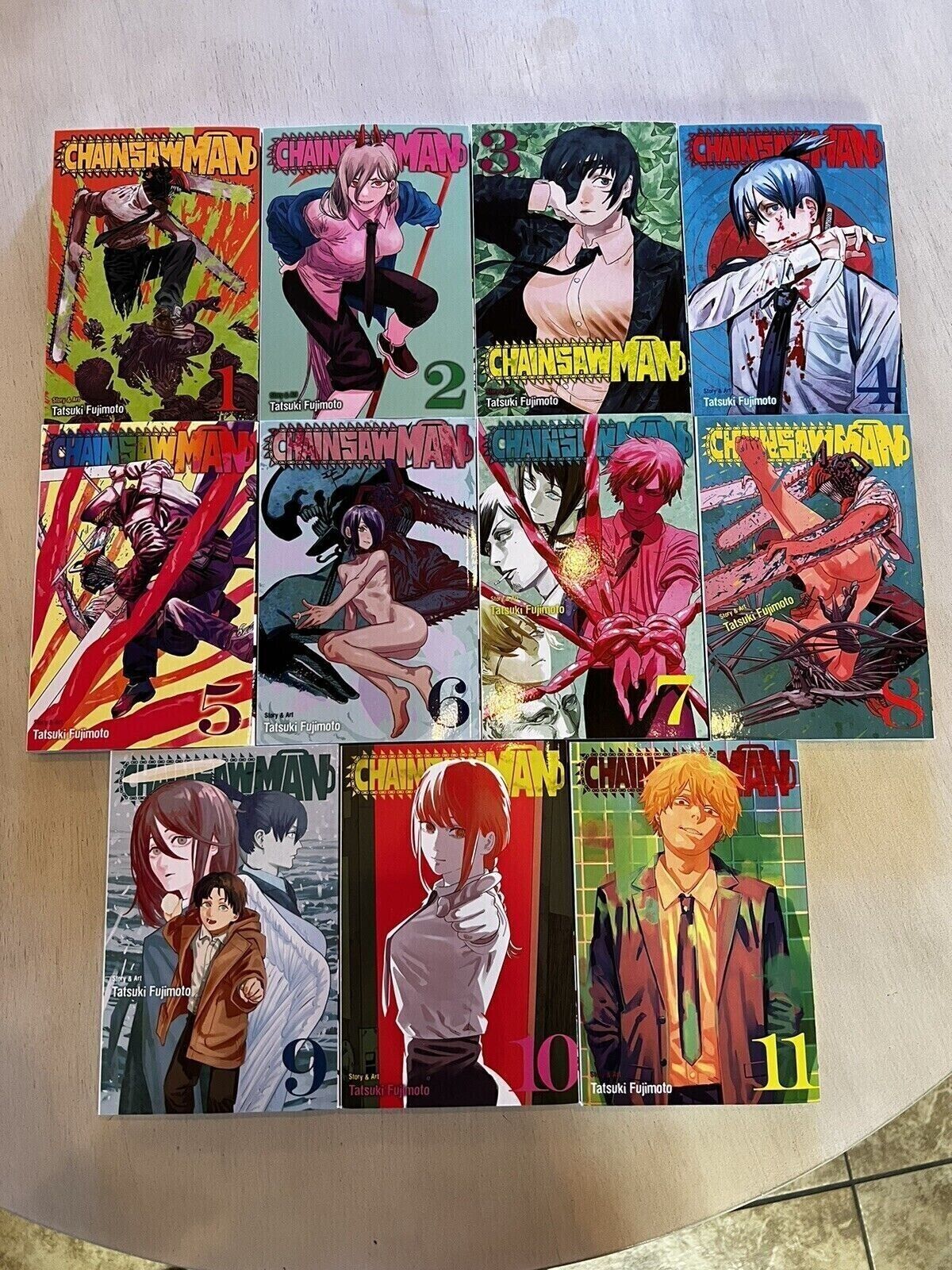 Chainsaw Man English Manga Volume 1 - 11 | Complete Set Series |