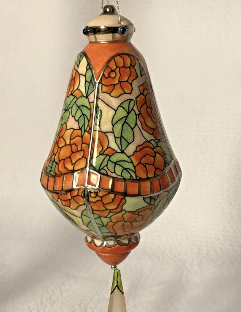 Bradford Editions Louis Tiffany Ornament *YOU PICK* Stained Glass Style Floral