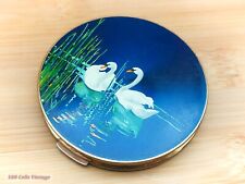 Stratton Swans-Vintage Ladies Powder Compact -0ma picture