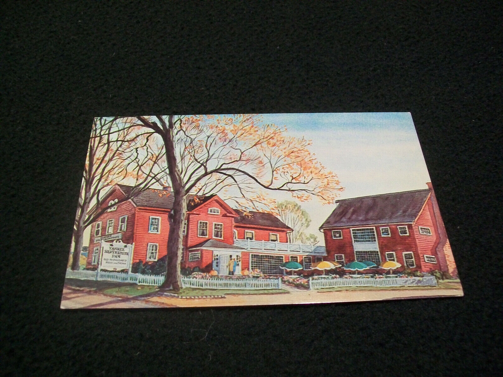 Vintage Postcard- Silversmith buildings- The Yankee Siversmith, Wallingford, CT