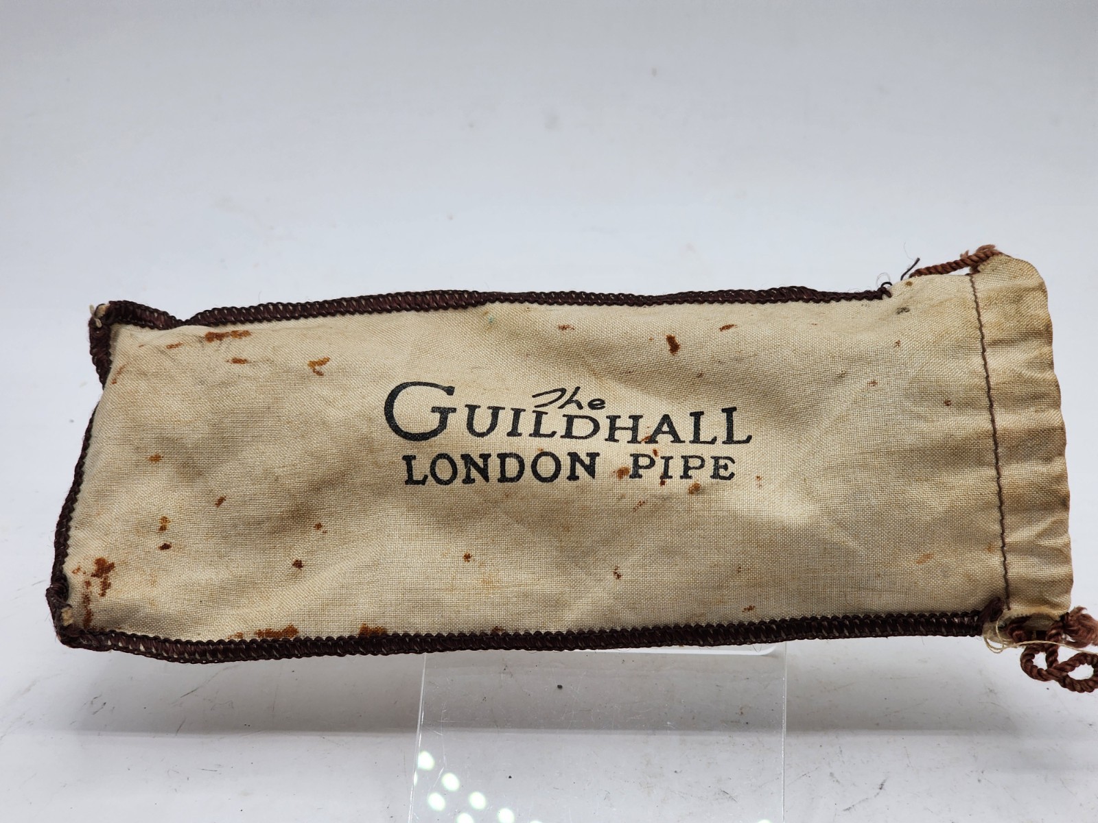 Vintage The Guildhall London Pipe (Comoy's) – Octagonal Paneled Billiard with Am Vintage The Guildhall London Pipe (Comoy's) – Octagonal Paneled Billiard with Am