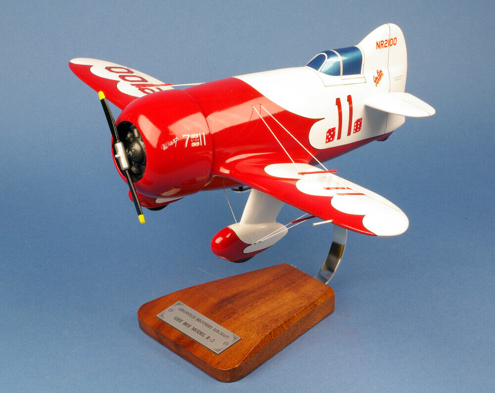 Granville Gee Bee Z-1 Super Sportster Desk Display Race Model AV 1/20 Airplane