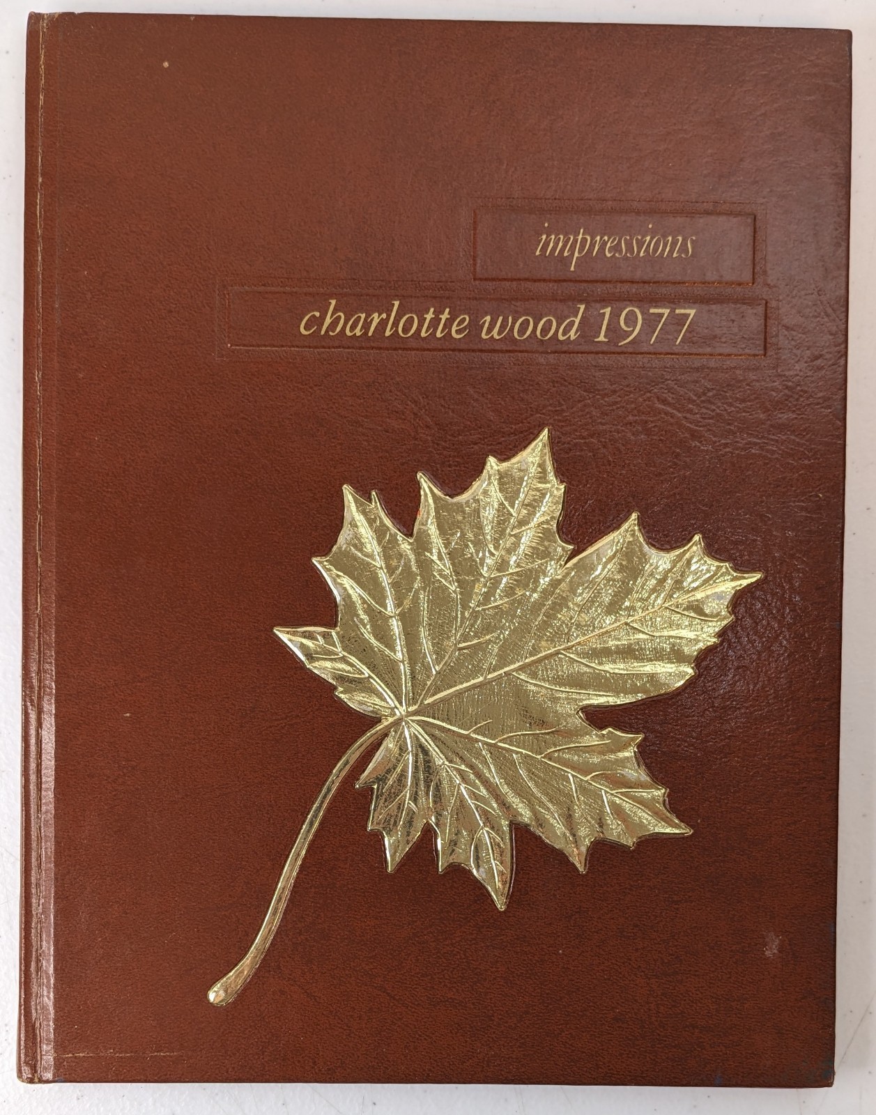 1977 Charlotte Wood Danville CA Impressions Vol IV Yearbook