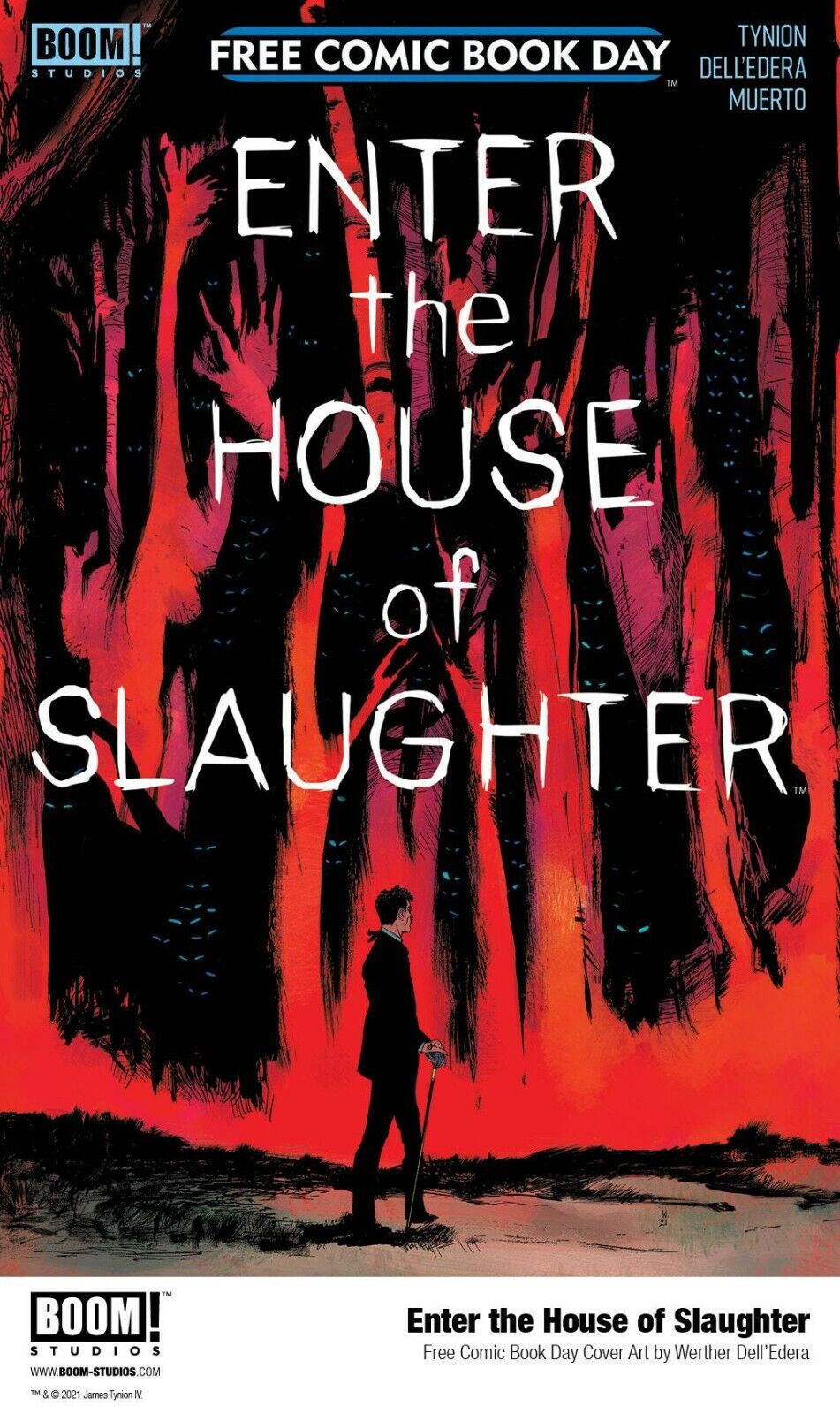  ENTER THE HOUSE OF SLAUGHTER #1 NM  FCBD 2021 New Clean never read copy