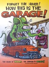 Forget the house How big's the Garage aluminum sign  by Ed Roth -   picture