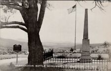 Hubbardton Battle Monument, HUBBARDTON, Vermont Real Photo Postcard picture