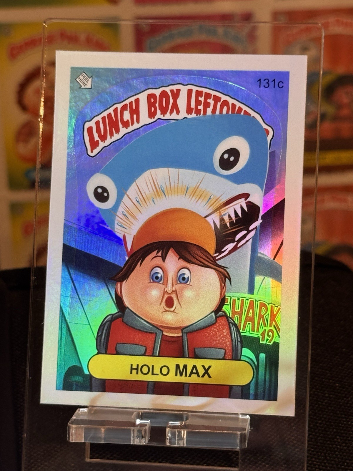 2026 Lunch Box Leftovers #131c HOLO MAX Rainbow Foil 16th Series Insert C-Name 2026 Lunch Box Leftovers #131c HOLO MAX Rainbow Foil 16th Series Insert C-Name