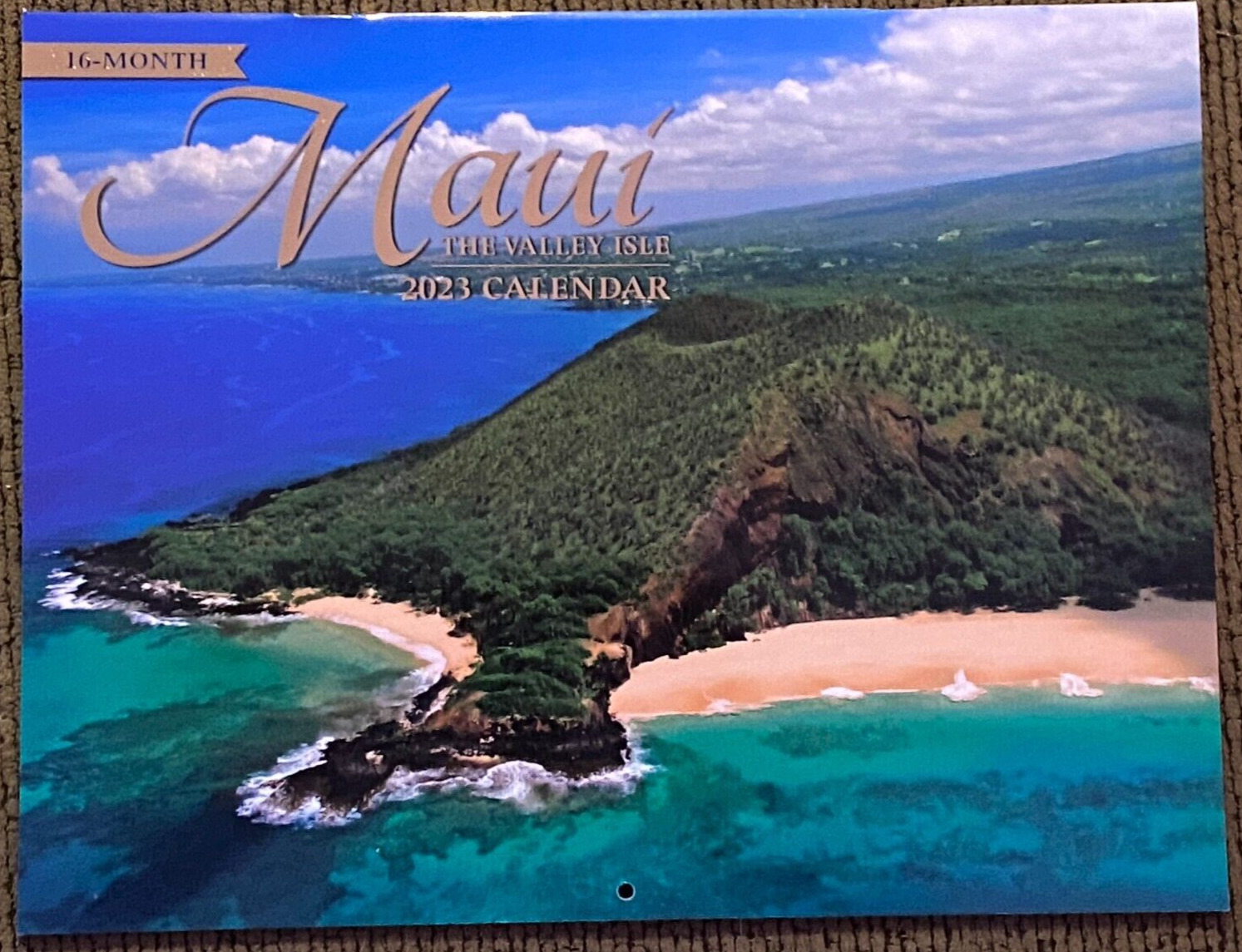 Maui Calendar 2023 - Valley Isle - Hawaii - 16 Month Calendar