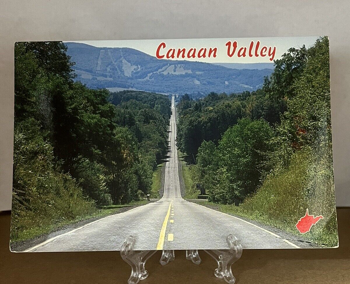 postcard - CANAAN VALLEY Rt. 32, WEST VIRGINIA
