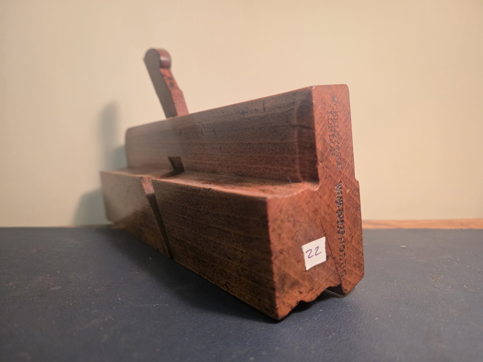Clean Moseley & Sons Complex Wood Moulding Plane Clean Moseley & Sons Complex Wood Moulding Plane
