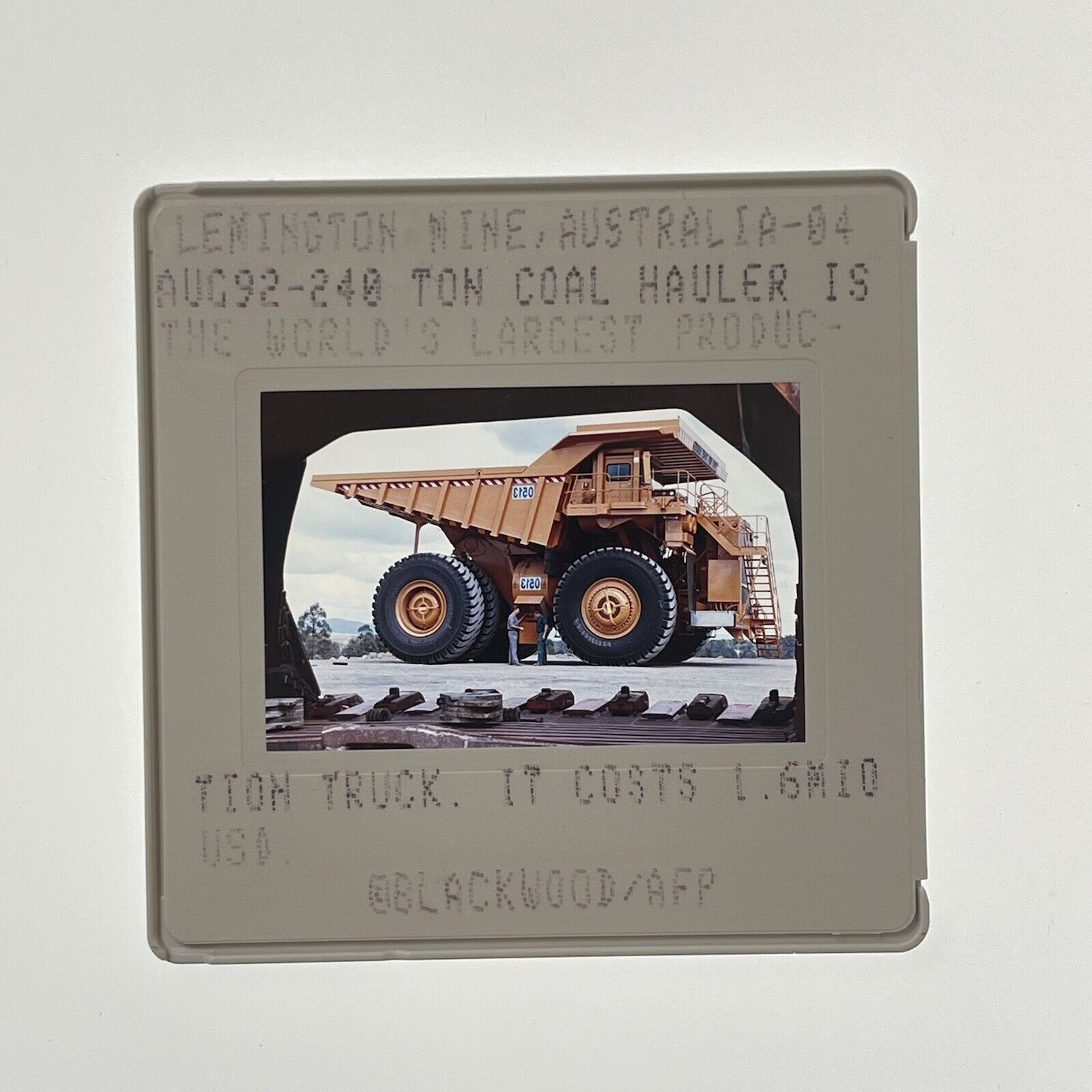 Vintage 35mm Slide S10313 Lemington Mine Hauler Truck