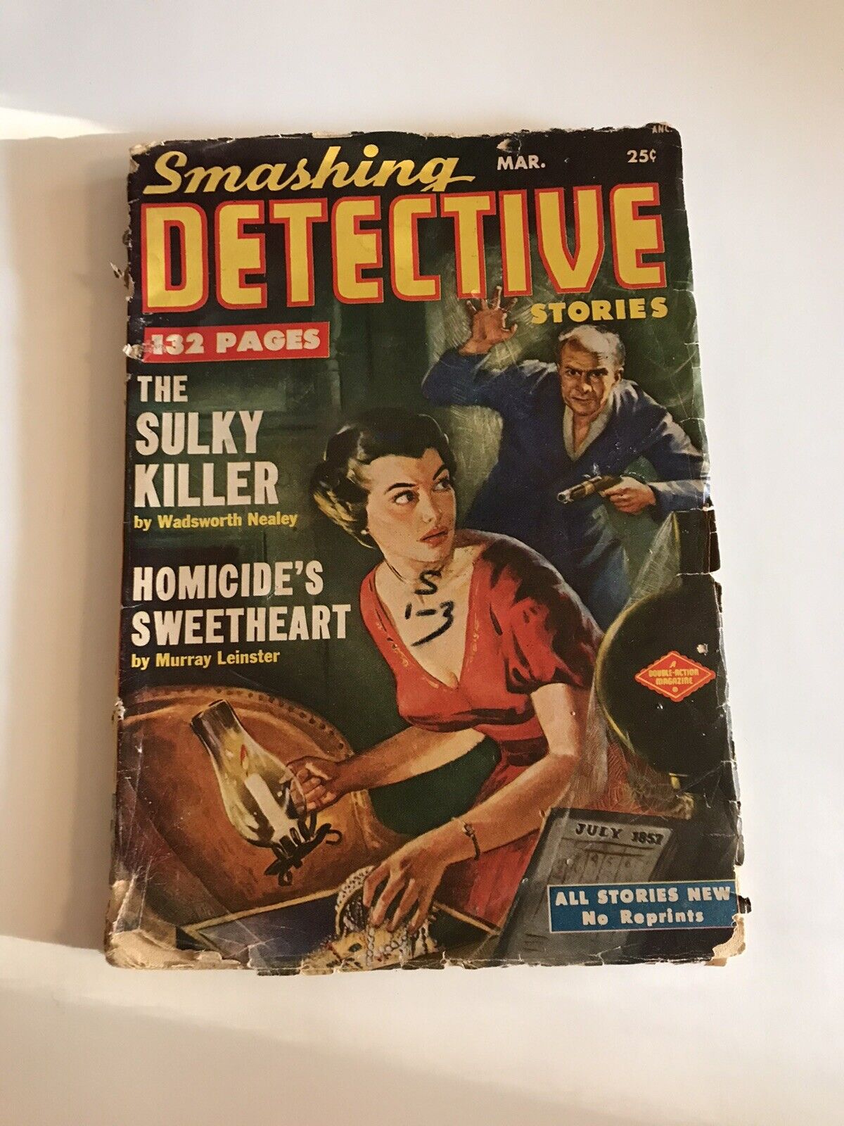 Smashing Detective Stories Pulp Fiction March 1952 #Vol. 1 #5