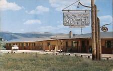 Granby,CO Frontier Motel Grand County Colorado Chas. Grover Chrome Postcard picture