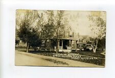Westford MA Mass RPPC real photo postcard, Forge Village housing, Abbot Worsted picture