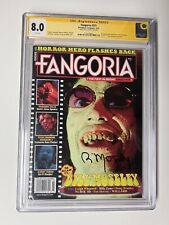 FANGORIA #331 Signed BILL MOSELEY Texas Chainsaw Massacre 2 CGC Signature Series picture