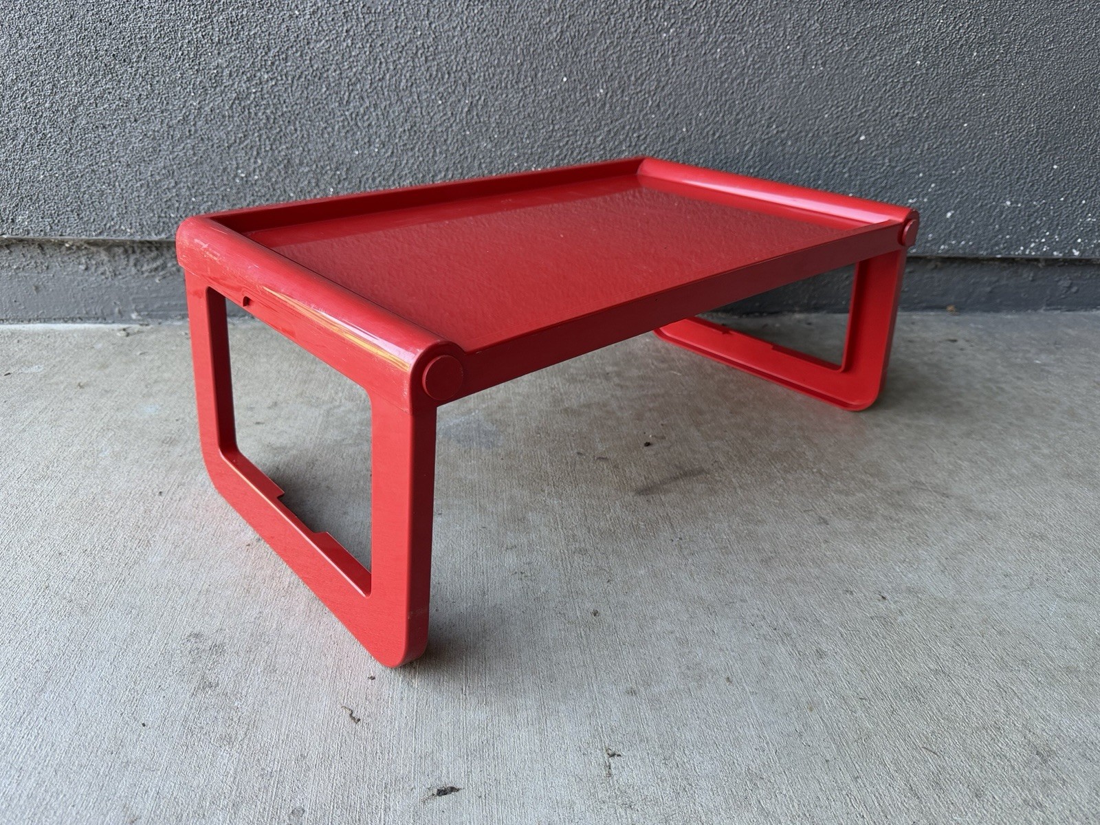 Guzzini Tray Op Art Space Age TABLE MID CENTURY Italy Panton ERA Post Modern