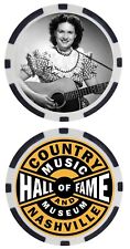 KITTY WELLS - COUNTRY MUSIC HALL OF FAMER - COLLECTIBLE POKER CHIP picture