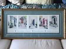Doors & Gates Of Charleston Signed Lithograph picture