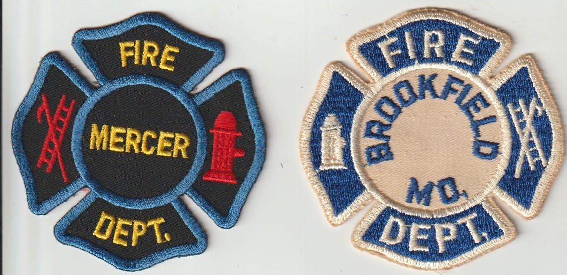 Mercer & Brookfield MO Fire Dept patch ship from Australia Mercer & Brookfield MO Fire Dept patch ship from Australia