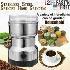 Electric Spice Coffee Nut Seed Herb Grinder Crusher Mill Blender Steel 110V USA picture