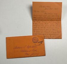 Vintage Letter The Blue Moon Shelburne Falls MA 1928 picture
