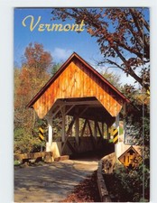 Postcard Greenbanks Hollow Bridge Danville Vermont USA picture