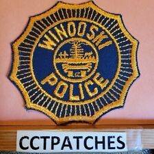 WINOOSKI, VERMONT POLICE SHOULDER PATCH VT picture