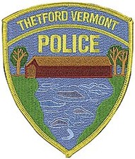 Thetford Vermont Police Patch Collectible New picture