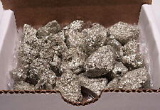 Iron Pyrite Collection Natural Chispa Crystals Fools Gold picture