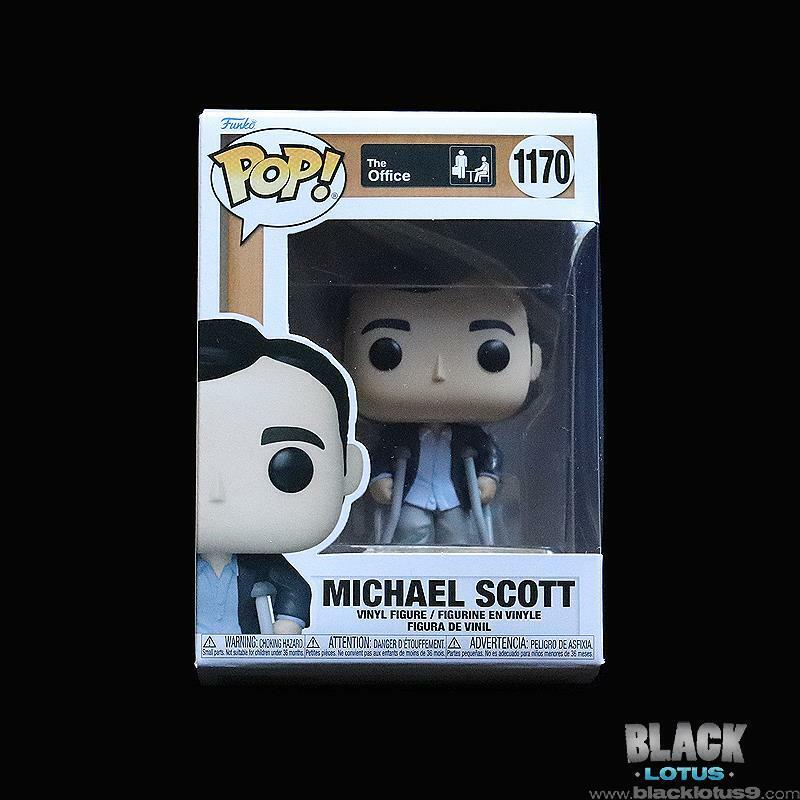 Funko Pop Michael Scott Standing with Crutches The Office IN STOCK Pop 1170