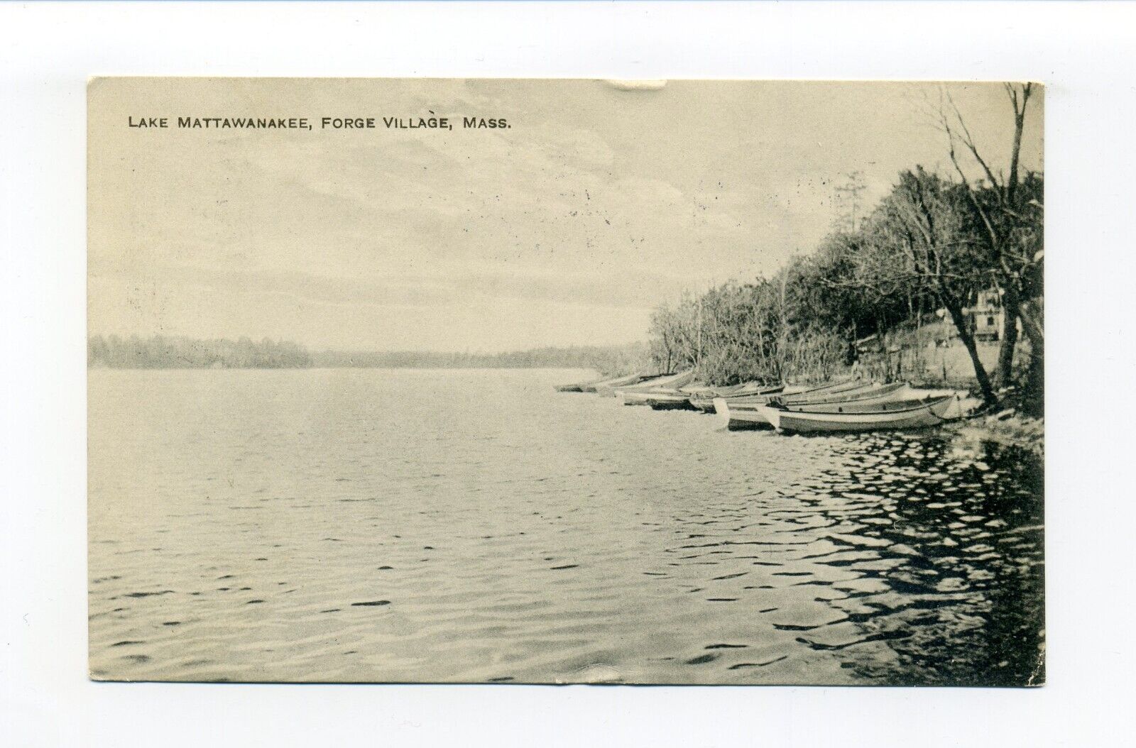 Westford MA 1912 postcard, 