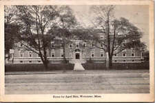 MA, Worcester - Home for Aged Men - Frank Swallow postcard - A12206 picture