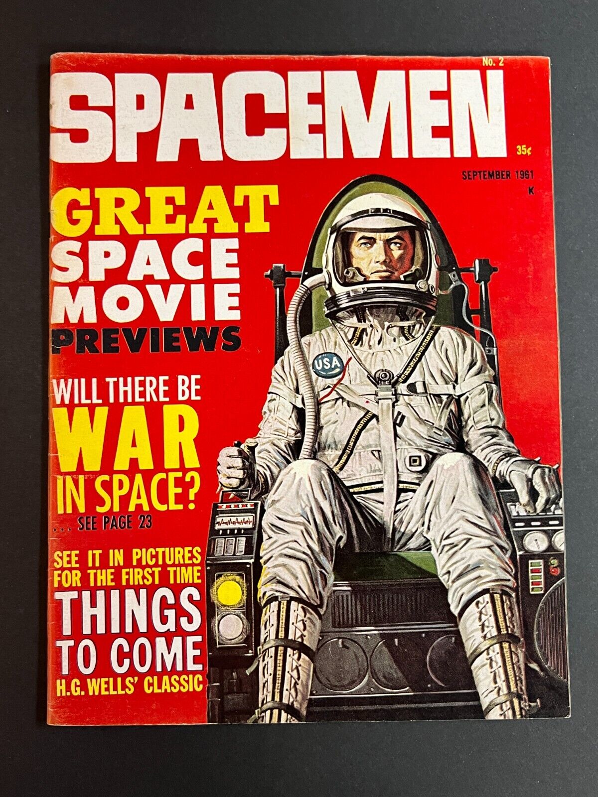Spacemen #2 Warren Magazine 1961