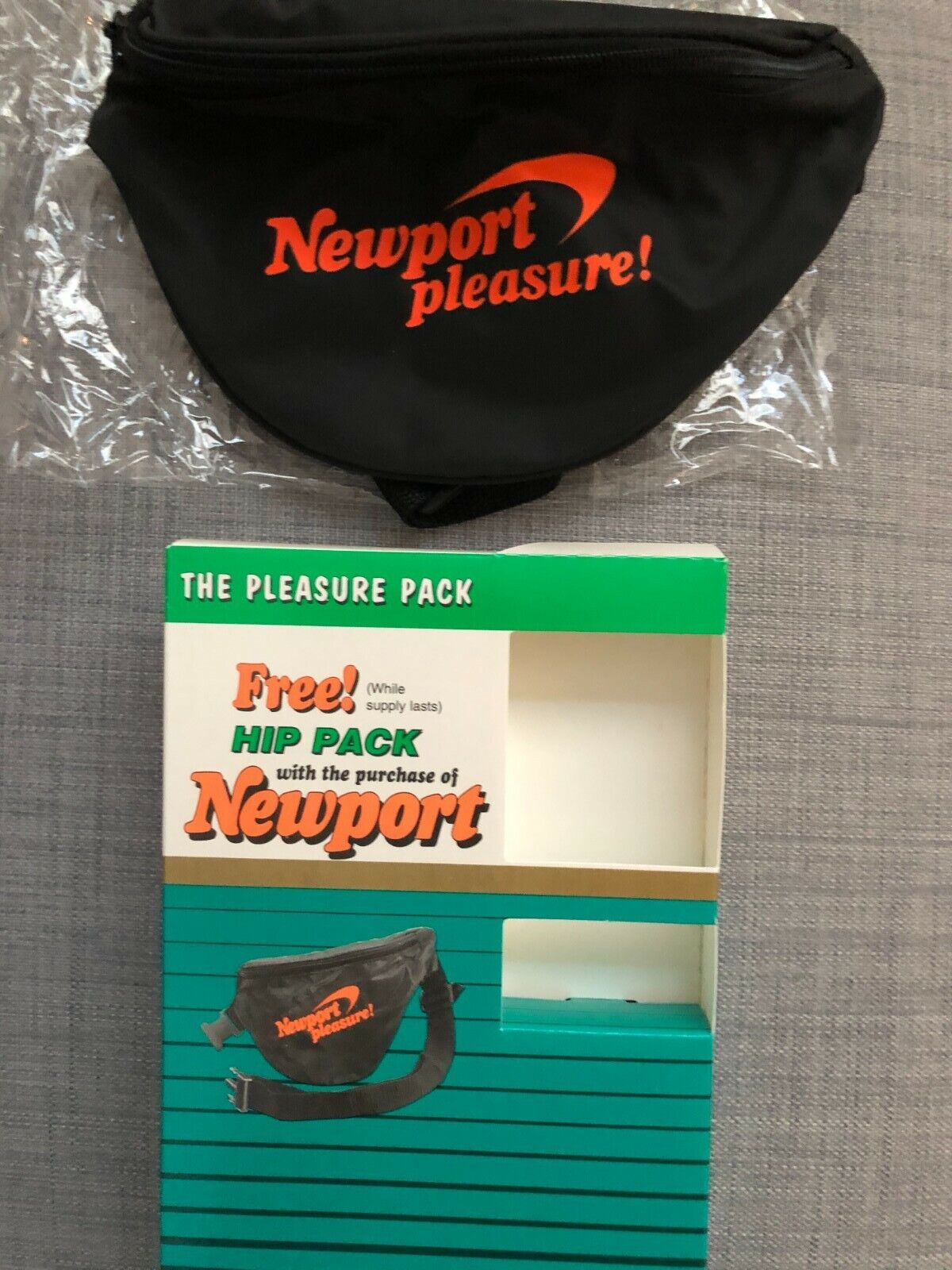 Boxed Vintage Newport Pleasure Fanny Pack New Old Stock