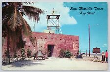 Postcard East Martello Tower Key West Florida c1970 picture
