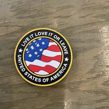 USA love it PVC Patch Hook & Loop Uniform Waterproof picture