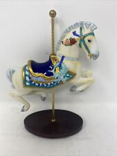 Retired Nautilus Horse The Franklin Mint Treasury Carousel Art With Box Packing picture