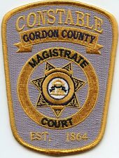 GORDON COUNTY GEORGIA GA MAGISTRATE COURT CONSTABLE sheriff police PATCH picture