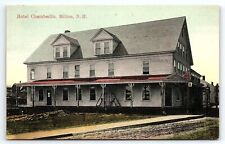 c1920 MILTON NH HOTEL CHAMBERLIN MOTEL BELL TELEPHONE SIGN POSTCARD P2134 picture