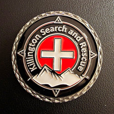 Killington Police VT & Killington Search and Rescue Militaria Challenge Coin picture
