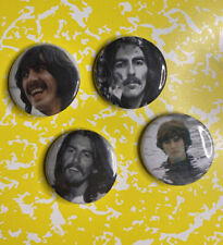 GEORGE HARRISON pin badge button THE BEATLES 1” Set Of 4 Pins music picture