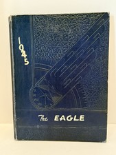 1945 The Eagle Yearbook Wilmer Hutchins High School Near Dallas Texas Original picture