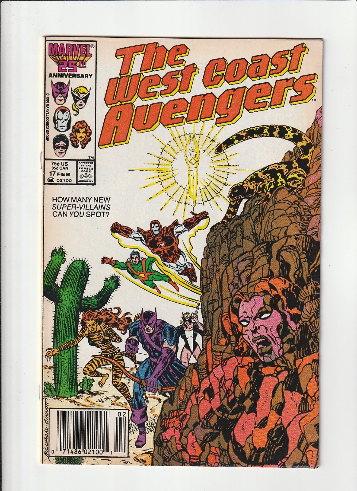 West Coast Avengers #17 (Feb 1987, Marvel Comics) West Coast Avengers #17 (Feb 1987, Marvel Comics)