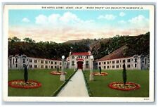 Bakersfield California Postcard Los Angeles Hotel Lebec Ridge Route 1940 Vintage picture